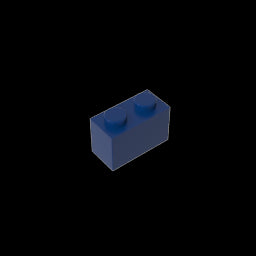 GDS-1545 - Brick 1 x 2 without Bottom Tube