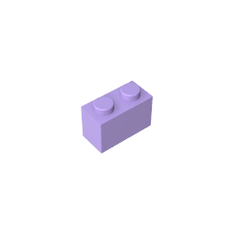 GDS-1545 - Brick 1 x 2 without Bottom Tube