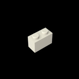 GDS-1545 - Brick 1 x 2 without Bottom Tube