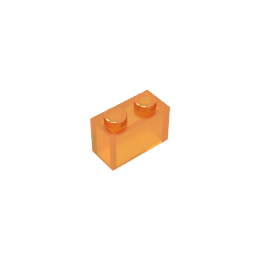 GDS-1545 - Brick 1 x 2 without Bottom Tube