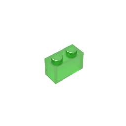 GDS-1545 - Brick 1 x 2 without Bottom Tube