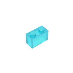 GDS-1545 - Brick 1 x 2 without Bottom Tube