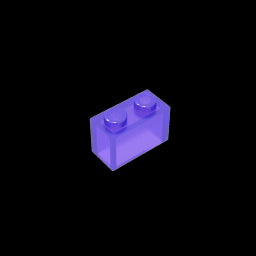 GDS-1545 - Brick 1 x 2 without Bottom Tube