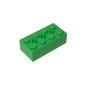 GDS-1565 - Brick Special 2 x 4 with 3 Axle Holes