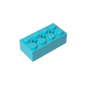 GDS-1565 - Brick Special 2 x 4 with 3 Axle Holes