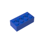 GDS-1565 - Brick Special 2 x 4 with 3 Axle Holes