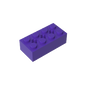 GDS-1565 - Brick Special 2 x 4 with 3 Axle Holes