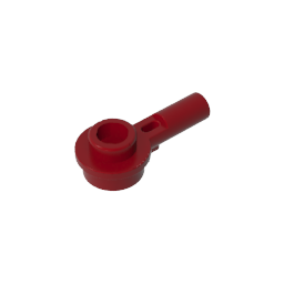 GDS-1570 - Plate Round 1 x 1 with Hollow Stud and Horizontal Bar 1L