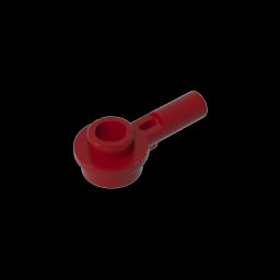 GDS-1570 - Plate Round 1 x 1 with Hollow Stud and Horizontal Bar 1L