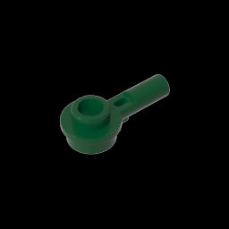 GDS-1570 - Plate Round 1 x 1 with Hollow Stud and Horizontal Bar 1L
