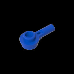 GDS-1570 - Plate Round 1 x 1 with Hollow Stud and Horizontal Bar 1L