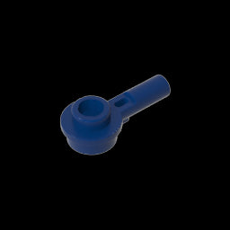 GDS-1570 - Plate Round 1 x 1 with Hollow Stud and Horizontal Bar 1L