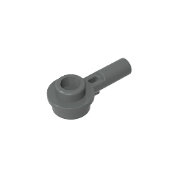 GDS-1570 - Plate Round 1 x 1 with Hollow Stud and Horizontal Bar 1L