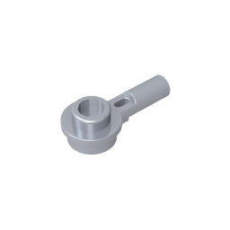GDS-1570 - Plate Round 1 x 1 with Hollow Stud and Horizontal Bar 1L