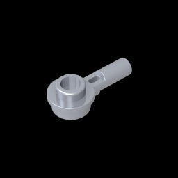 GDS-1570 - Plate Round 1 x 1 with Hollow Stud and Horizontal Bar 1L