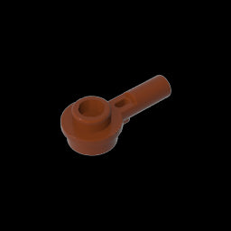 GDS-1570 - Plate Round 1 x 1 with Hollow Stud and Horizontal Bar 1L