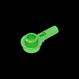GDS-1570 - Plate Round 1 x 1 with Hollow Stud and Horizontal Bar 1L