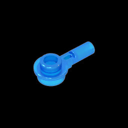 GDS-1570 - Plate Round 1 x 1 with Hollow Stud and Horizontal Bar 1L