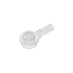 GDS-1570 - Plate Round 1 x 1 with Hollow Stud and Horizontal Bar 1L