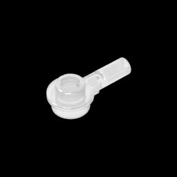 GDS-1570 - Plate Round 1 x 1 with Hollow Stud and Horizontal Bar 1L