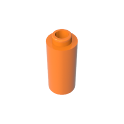 GDS-1574 - Brick Round 1 x 1 x 1 2/3
