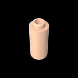 GDS-1574 - Brick Round 1 x 1 x 1 2/3