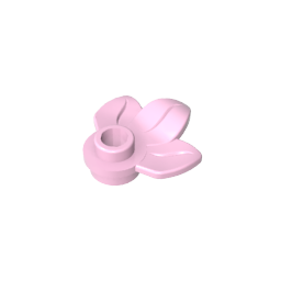 GDS-1576 - Plant, Plate 1 x 1 Round with 3 Leaves