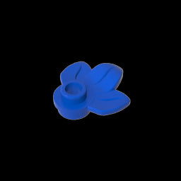 GDS-1576 - Plant, Plate 1 x 1 Round with 3 Leaves
