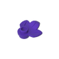 GDS-1576 - Plant, Plate 1 x 1 Round with 3 Leaves