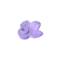 GDS-1576 - Plant, Plate 1 x 1 Round with 3 Leaves