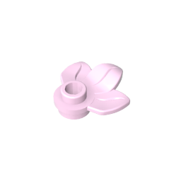 GDS-1576 - Plant, Plate 1 x 1 Round with 3 Leaves