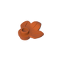 GDS-1576 - Plant, Plate 1 x 1 Round with 3 Leaves