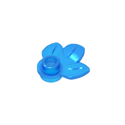 GDS-1576 - Plant, Plate 1 x 1 Round with 3 Leaves
