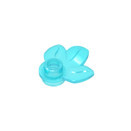 GDS-1576 - Plant, Plate 1 x 1 Round with 3 Leaves