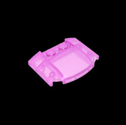 GDS-1577 - Slope Curved 3 x 4 x 2/3 Triple Curved with 2 Sunk Studs