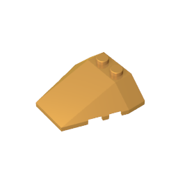 GDS-1584 - Wedge Sloped 4 x 4 Triple, No Stud Notches