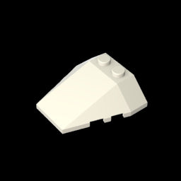 GDS-1584 - Wedge Sloped 4 x 4 Triple, No Stud Notches