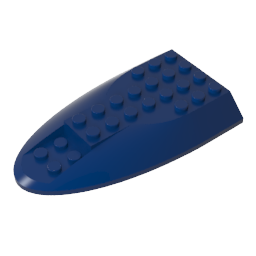 GDS-1586 - Aircraft Fuselage Curved Aft Section 6 x 10 Top