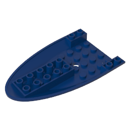GDS-1587 - Aircraft Fuselage Curved Forward 6 x 10 Bottom