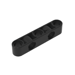GDS-1591 - Technic Beam 1 x 5 Thick with Alternating Holes