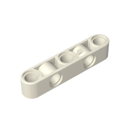 GDS-1591 - Technic Beam 1 x 5 Thick with Alternating Holes