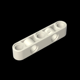 GDS-1591 - Technic Beam 1 x 5 Thick with Alternating Holes