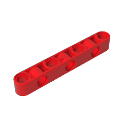 GDS-1592 - Technic Beam 1 x 7 Thick with Alternating Holes