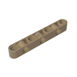 GDS-1592 - Technic Beam 1 x 7 Thick with Alternating Holes