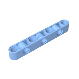 GDS-1592 - Technic Beam 1 x 7 Thick with Alternating Holes