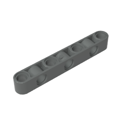 GDS-1592 - Technic Beam 1 x 7 Thick with Alternating Holes