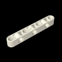 GDS-1592 - Technic Beam 1 x 7 Thick with Alternating Holes