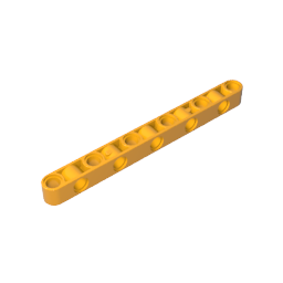 GDS-1594 - Technic Beam 1 x 11 Thick with Alternating Holes