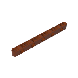 GDS-1594 - Technic Beam 1 x 11 Thick with Alternating Holes