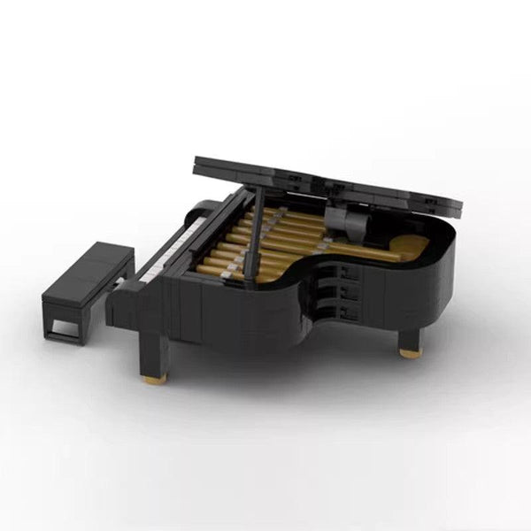 MOC-51392 Grand Piano (LEGO 21323 Mini-figure scale)– MOC Brick Store
